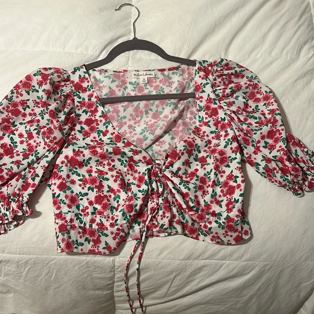For Love & Lemons Petal blouse